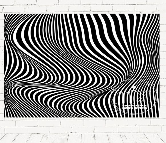 Fundo Fotográfico Em Tecido Cenario Psicodelico