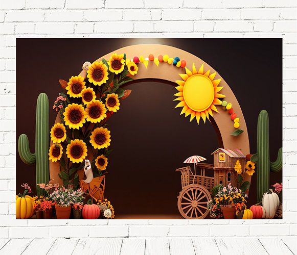 Fundo Fotográfico Cenário Festa junina