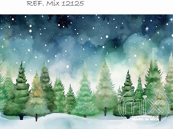 Fundo Fotográfico Cenário Natal