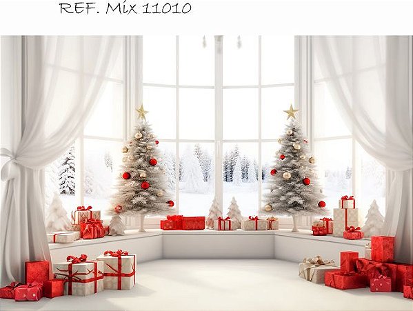 Fundo Fotográfico Cenário Natal