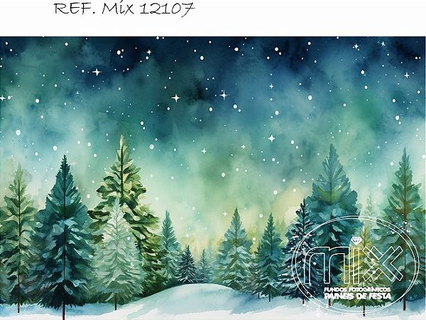 Fundo Fotográfico Cenário Natal