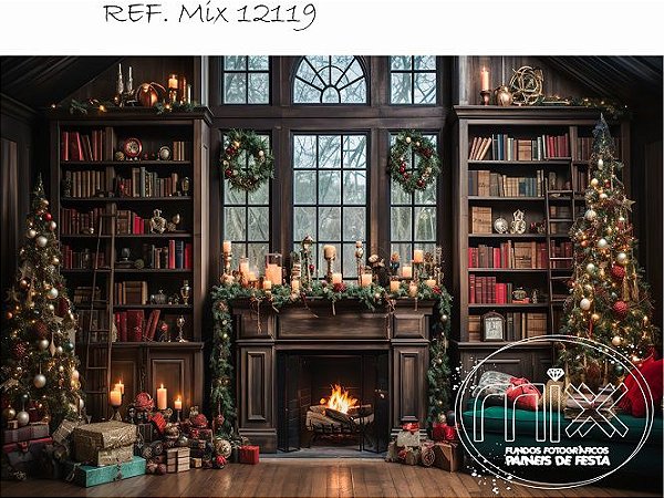 Fundo Fotográfico Cenário Natal