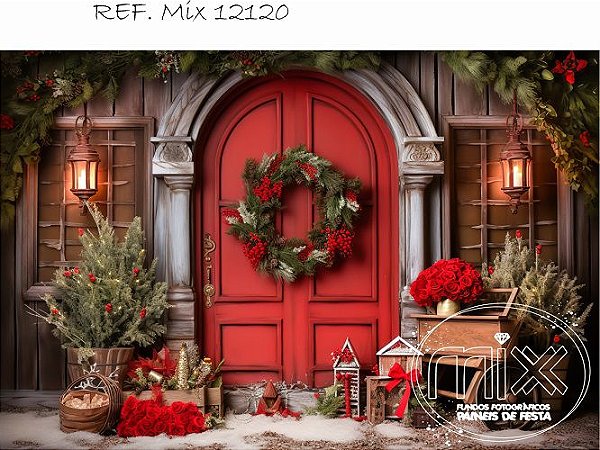 Fundo Fotográfico Cenário Natal