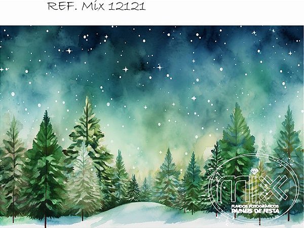 Fundo Fotográfico Cenário Natal