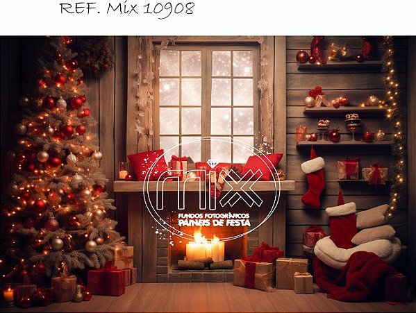 Fundo Fotográfico Cenário Natal