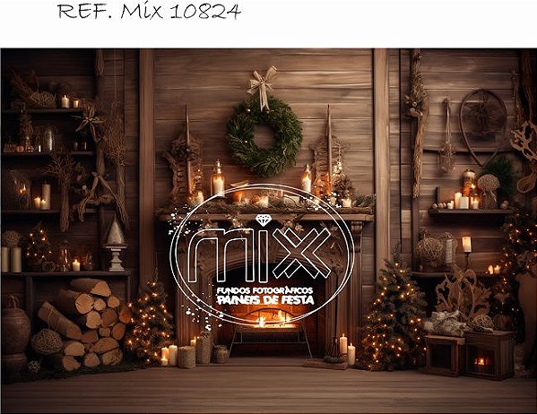 Fundo Fotográfico Cenário Natal