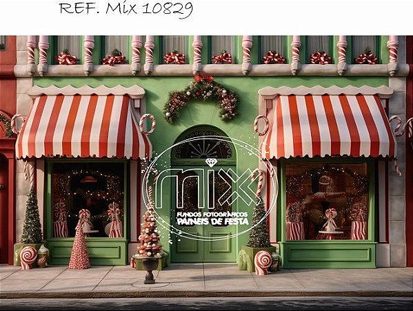 Fundo Fotográfico Cenário Natal