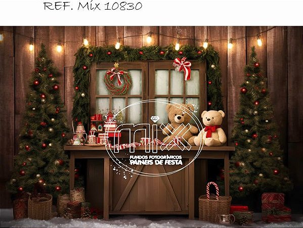 Fundo Fotográfico Cenário Natal