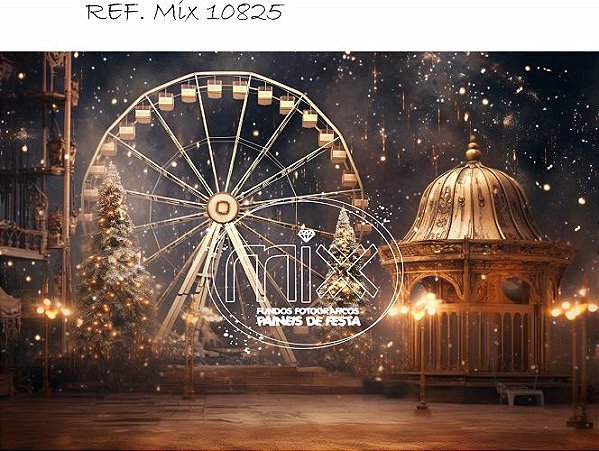 Fundo Fotográfico Cenário Natal