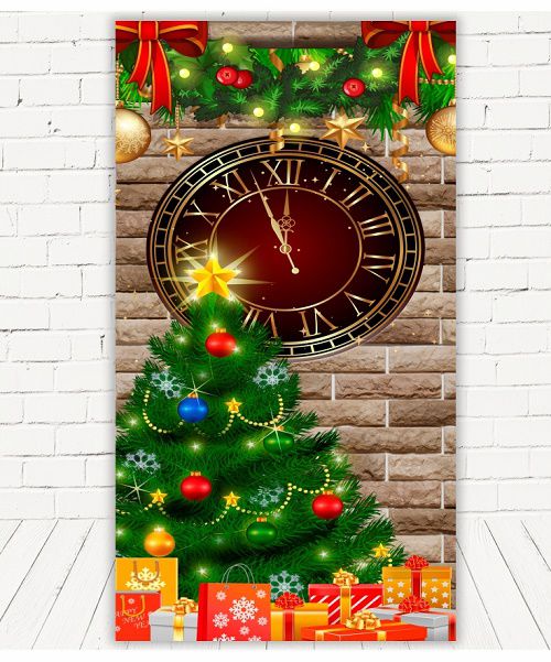 Painel Retangular Decorativo Para Festa Natal