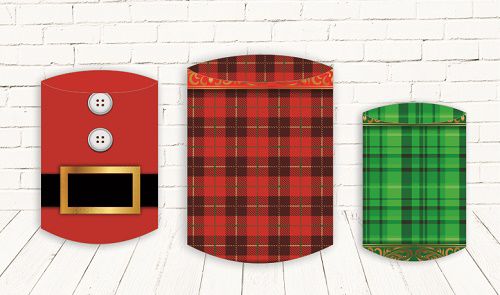 Trio De Capas P/ Cilindros Sublimado Natal Veste Fácil
