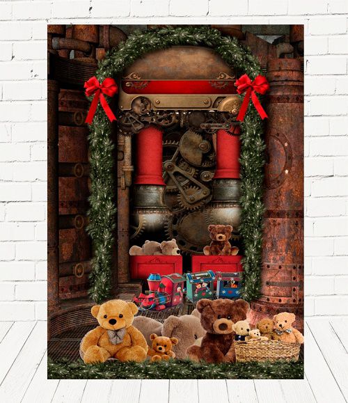 Painel Retangular Decorativo Para Festa Natal