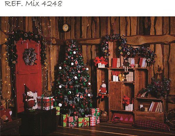 Fundo Fotográfico Cenário Natal