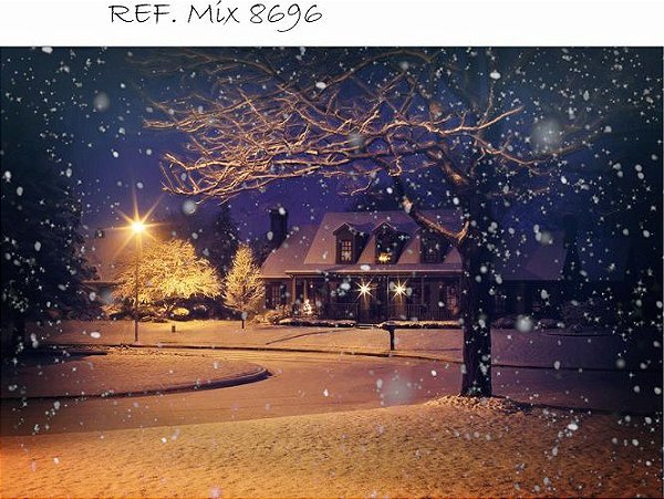 Fundo Fotográfico Cenário Natal