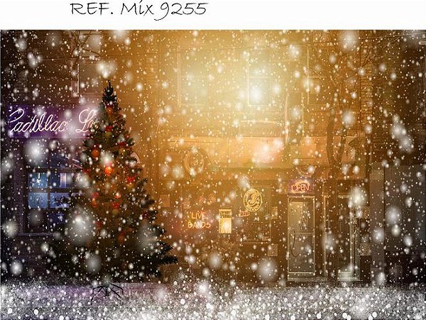 Fundo Fotográfico Cenário Natal