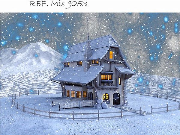 Fundo Fotográfico Cenário Natal