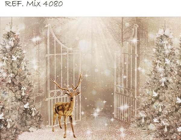 Fundo Fotográfico Cenário Natal