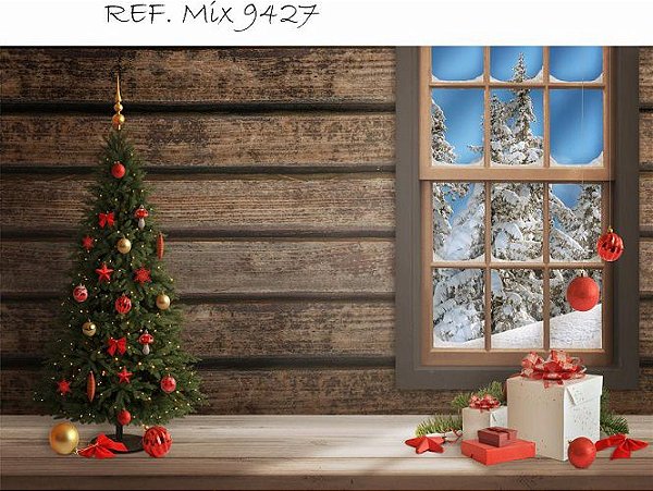 Fundo Fotográfico Cenário Natal