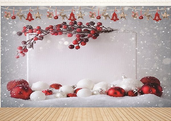 Fundo Fotográfico Cenário Natal