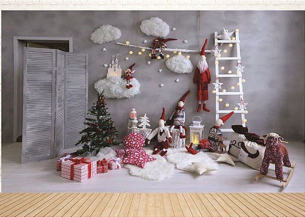 Fundo Fotográfico Cenário Natal