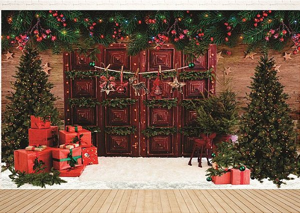 Fundo Fotográfico Cenário Natal
