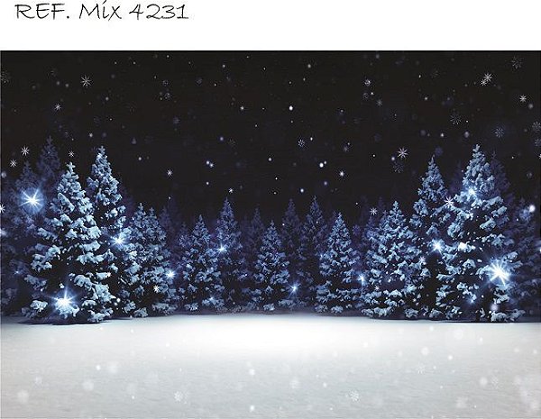 Fundo Fotográfico Cenário Natal