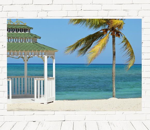 Fundo Fotográfico Em Tecido Cenario Verão