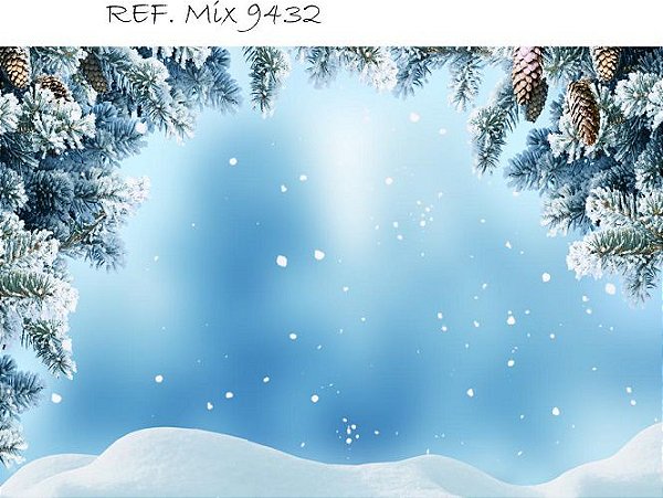 Fundo Fotográfico Cenário Natal