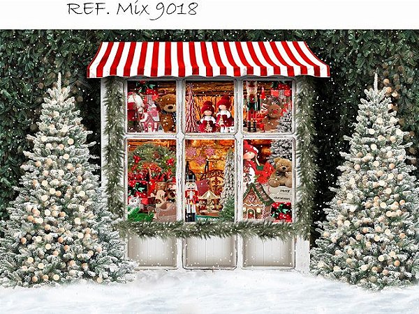 Fundo Fotográfico Cenário Natal