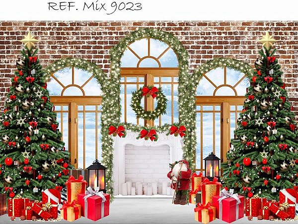 Fundo Fotográfico Cenário Natal