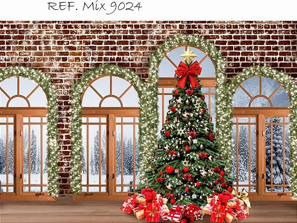 Fundo Fotográfico Cenário Natal