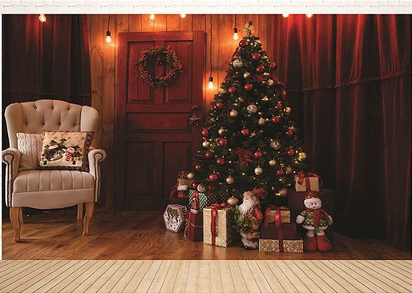 Fundo Fotográfico Cenário Natal