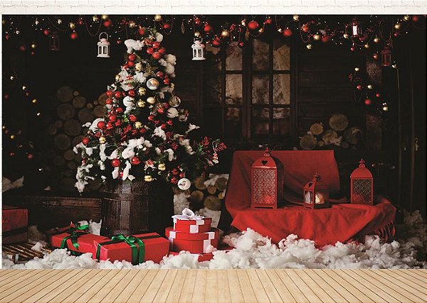 Fundo Fotográfico Cenário Natal