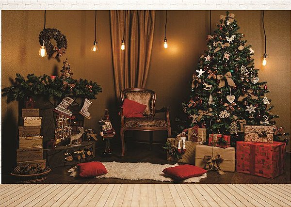 Fundo Fotográfico Cenário Natal
