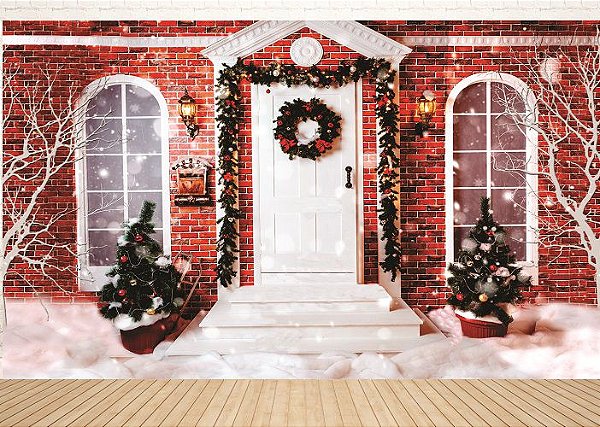 Fundo Fotográfico Cenário Natal