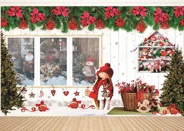 Fundo Fotográfico Cenário Natal