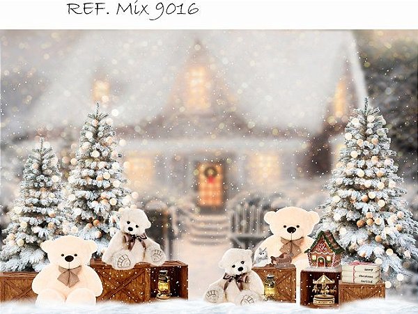 Fundo Fotográfico Cenário Natal