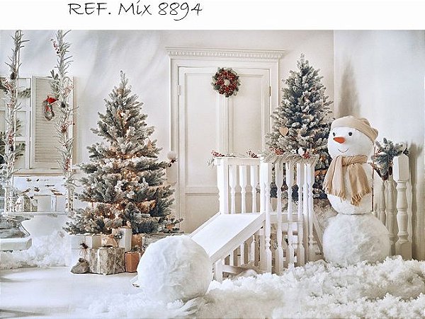 Fundo Fotográfico Cenário Natal