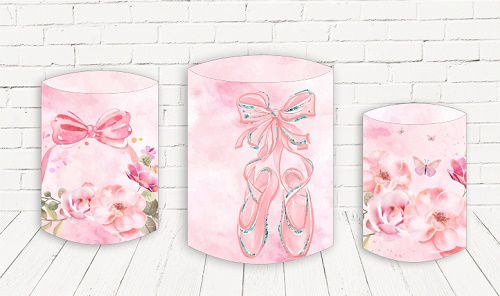 Trio De Capas P/ Cilindros Sublimado Bailarina Veste Fácil