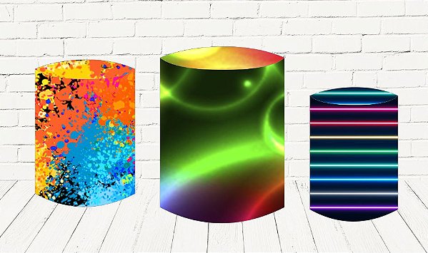Trio De Capas P/ Cilindros Sublimado Carnaval Veste Fácil