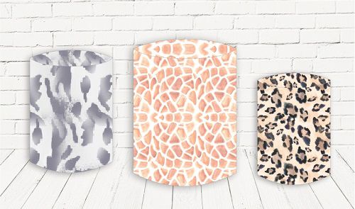 Trio De Capas P/ Cilindros Sublimado Safari Veste Fácil