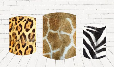 Trio De Capas P/ Cilindros Sublimado Safari Veste Fácil