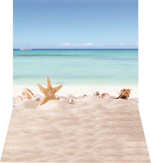 Fundo Fotográfico Vertical Cenário Verão