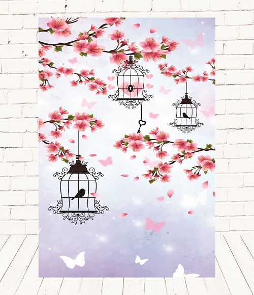 Painel Retangular Decorativo Para Festa Jardim