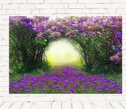 Fundo Fotográfico Cenário Jardim