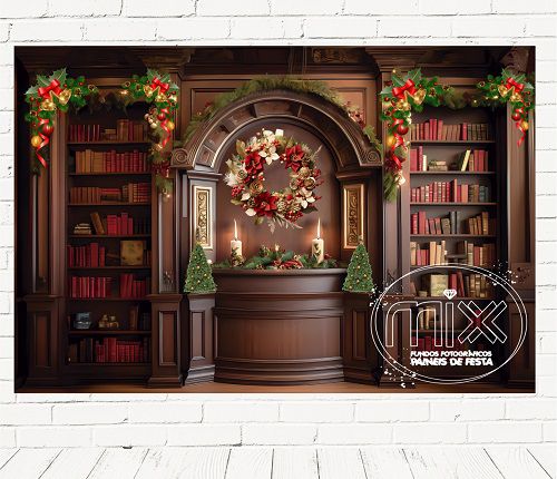 Fundo Fotográfico Cenário Natal
