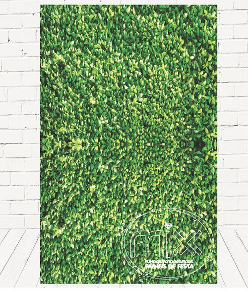 Painel Retangular Decorativo Para Festa Folhagem