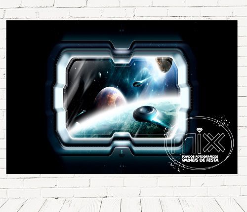 Fundo Fotográfico Cenário Astronauta