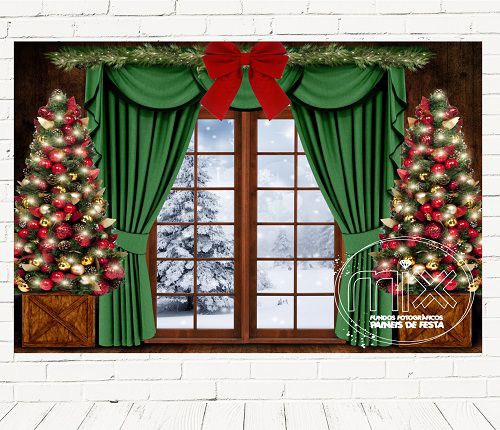 Fundo Fotográfico Cenário Natal