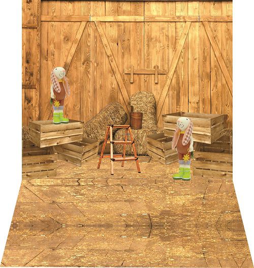 Fundo Fotográfico Vertical Cenário Páscoa